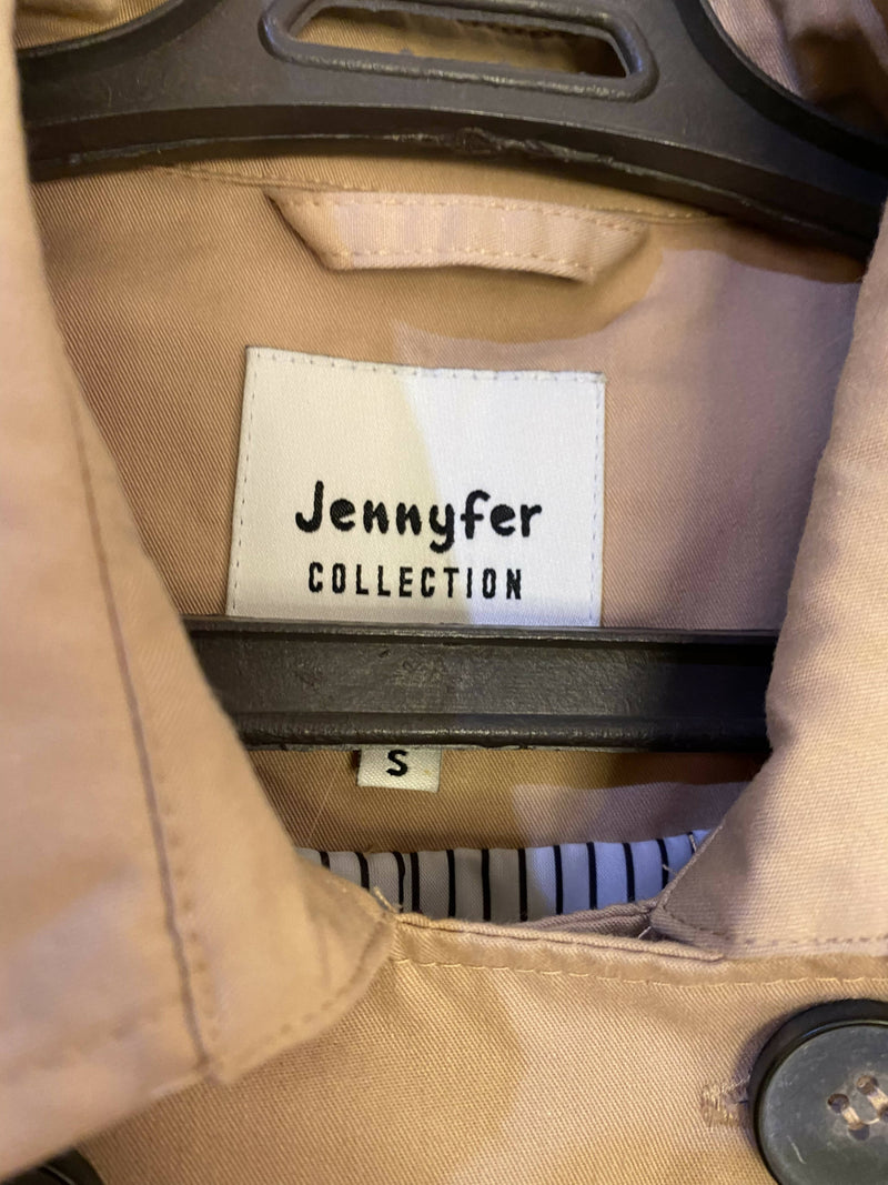 Jennyfer Trench Coat - S/M with Exact Dimensions