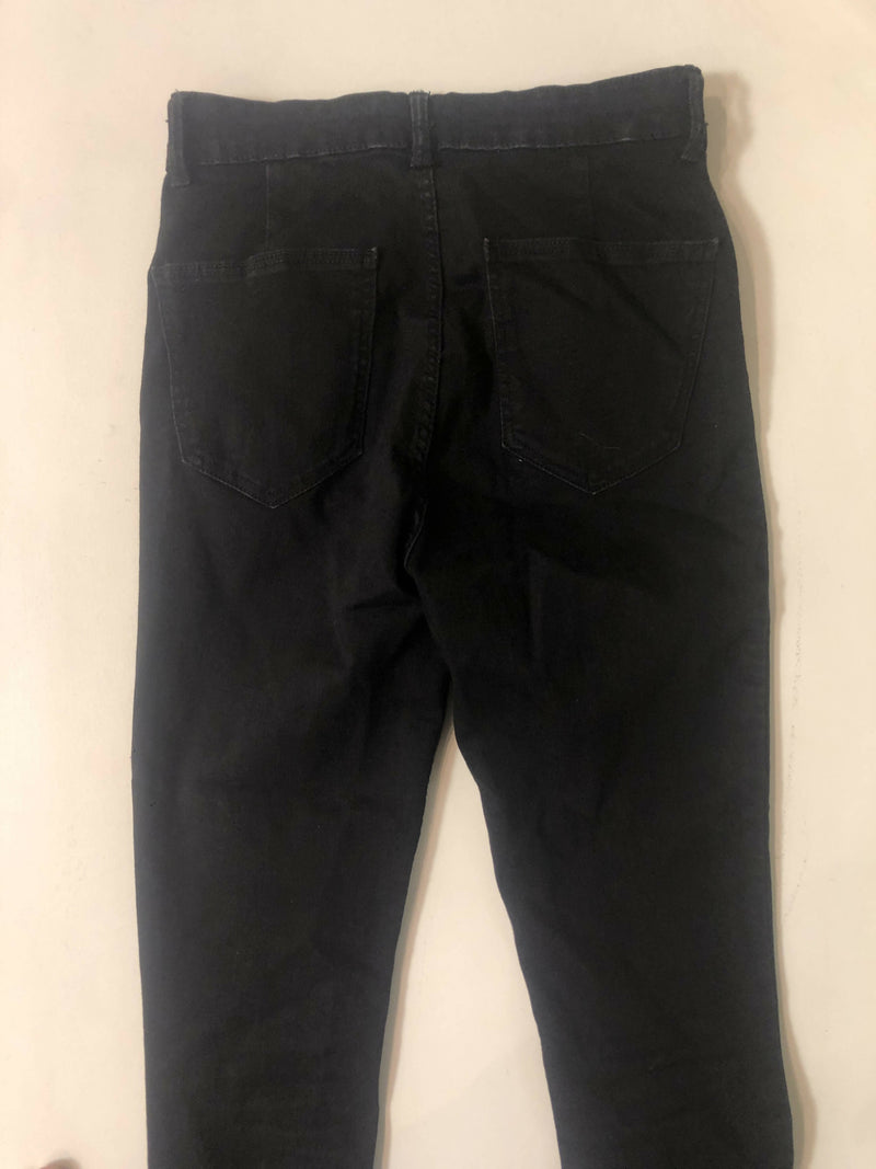 Zara Black Denim Size 38