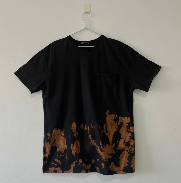 ZARA Bleached Oversized Tshirt Size: M/L