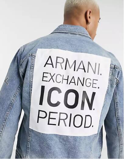 ARMANI EXCHANGE ICON PERIOD Unisex Size: M NEW WITH TAG