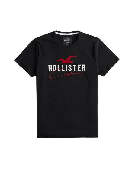 Small Hollister Graphic Black T-Shirt