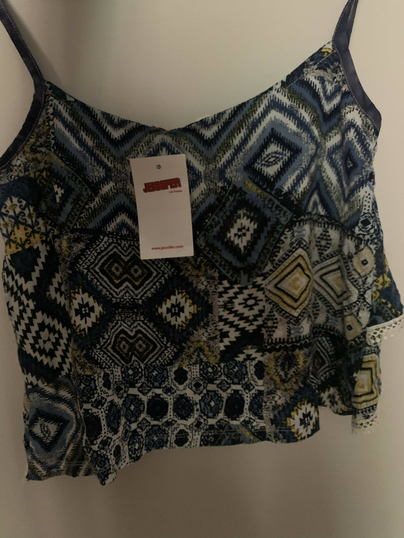 Topshow Hippie Crop Top Size: S/M NEW With Tag