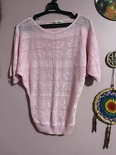 Pink new Knitted blouse