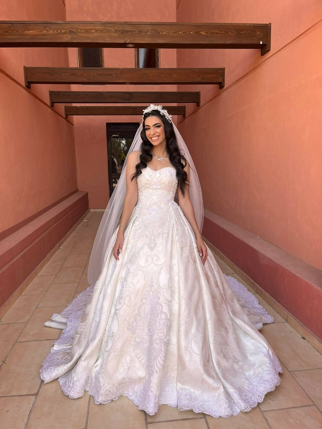 Handmade Wedding Dress Up to 85Kilos