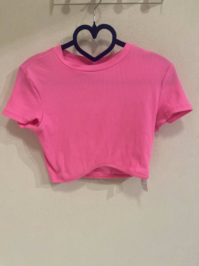 Hot Pink Bershka Top Size M