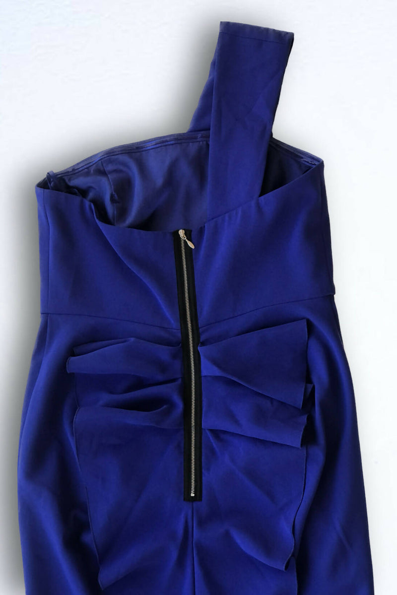 Début Royal Blue One-Shoulder Dress L-XL